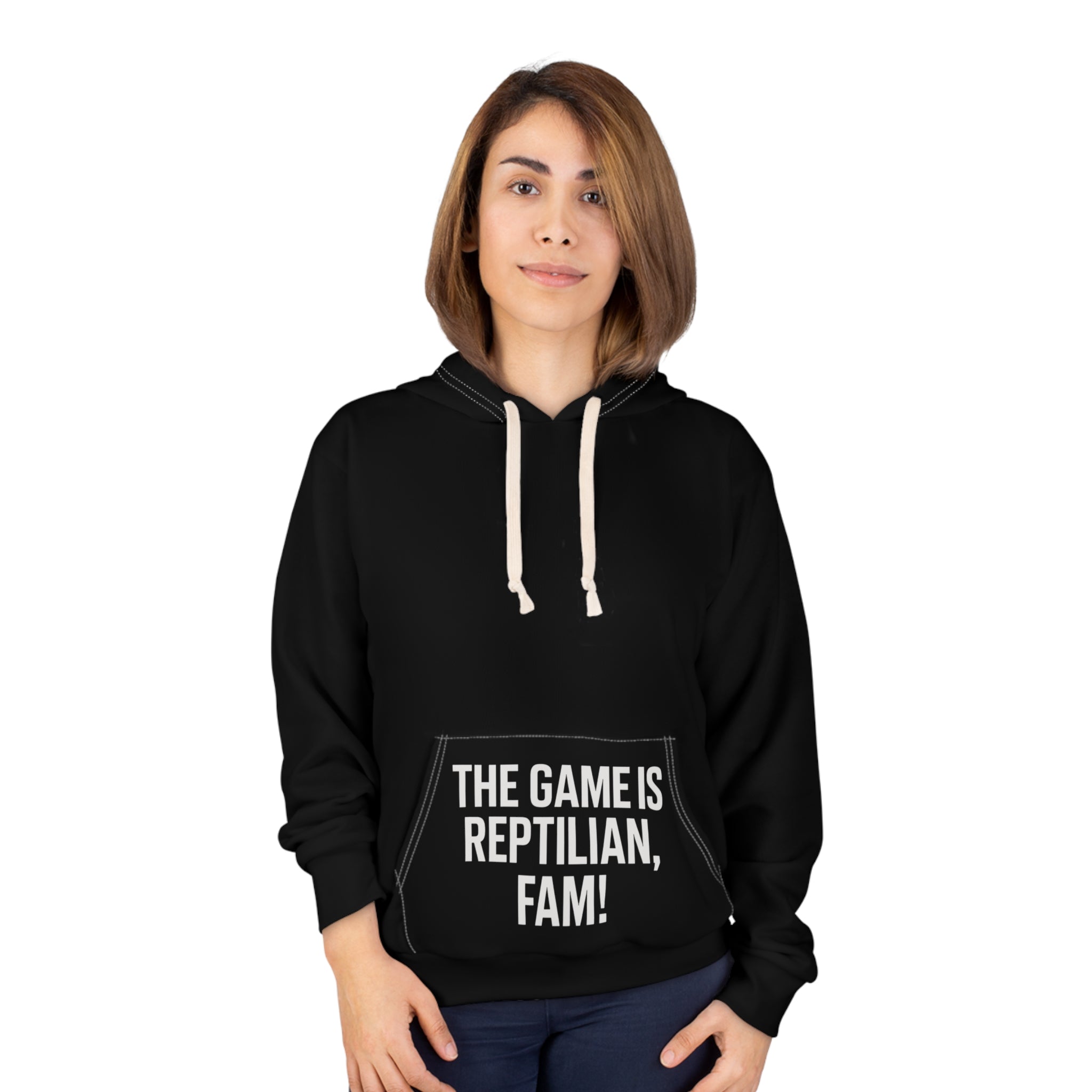 Reptilian Game Unisex Pullover Hoodie