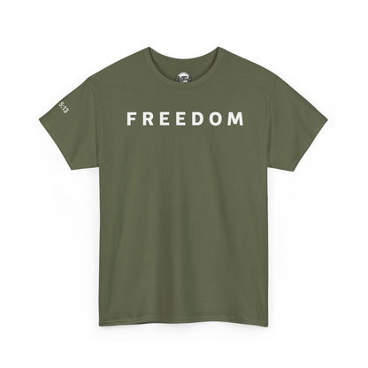 Copy of Freedom Gal 5:13 Unisex Heavy Cotton Tee, Casual Graphic T-Shirt, Comfortable Everyday Wear, Inspirational Gift, Freedom Clothing