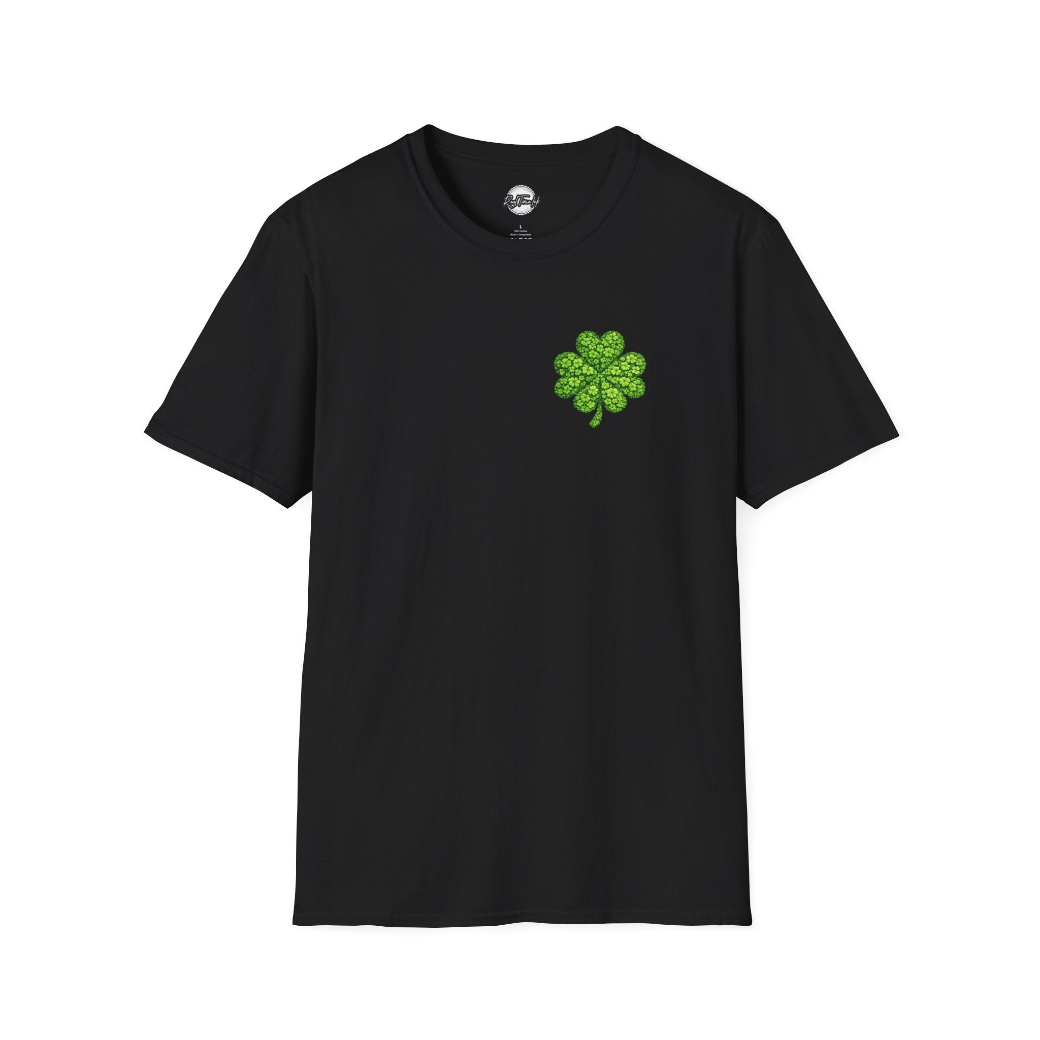 Lucky Crew St. Patrick's Day T-Shirt — Shamrock & Leprechaun Graphic