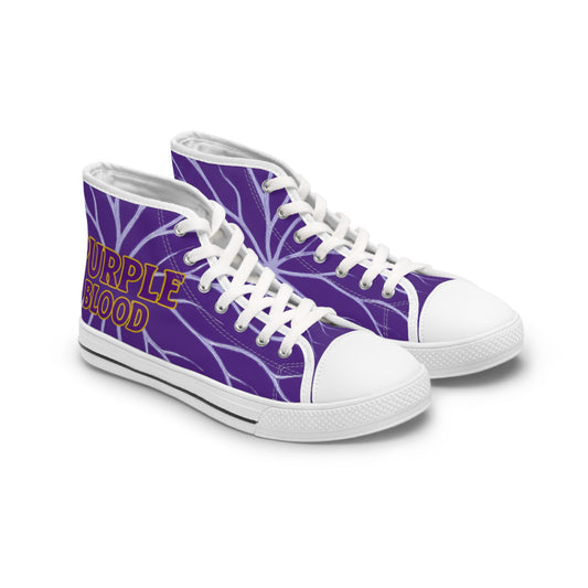 Copy of Copy of Sneakers Purple Blood Women's High Top