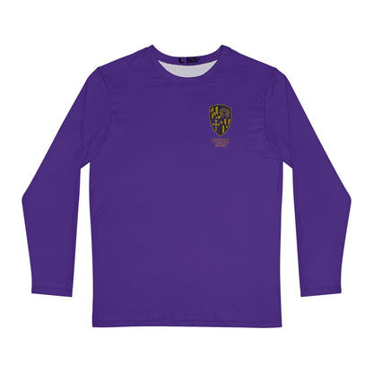 Men's Shirt Purple Blood Long Sleeve