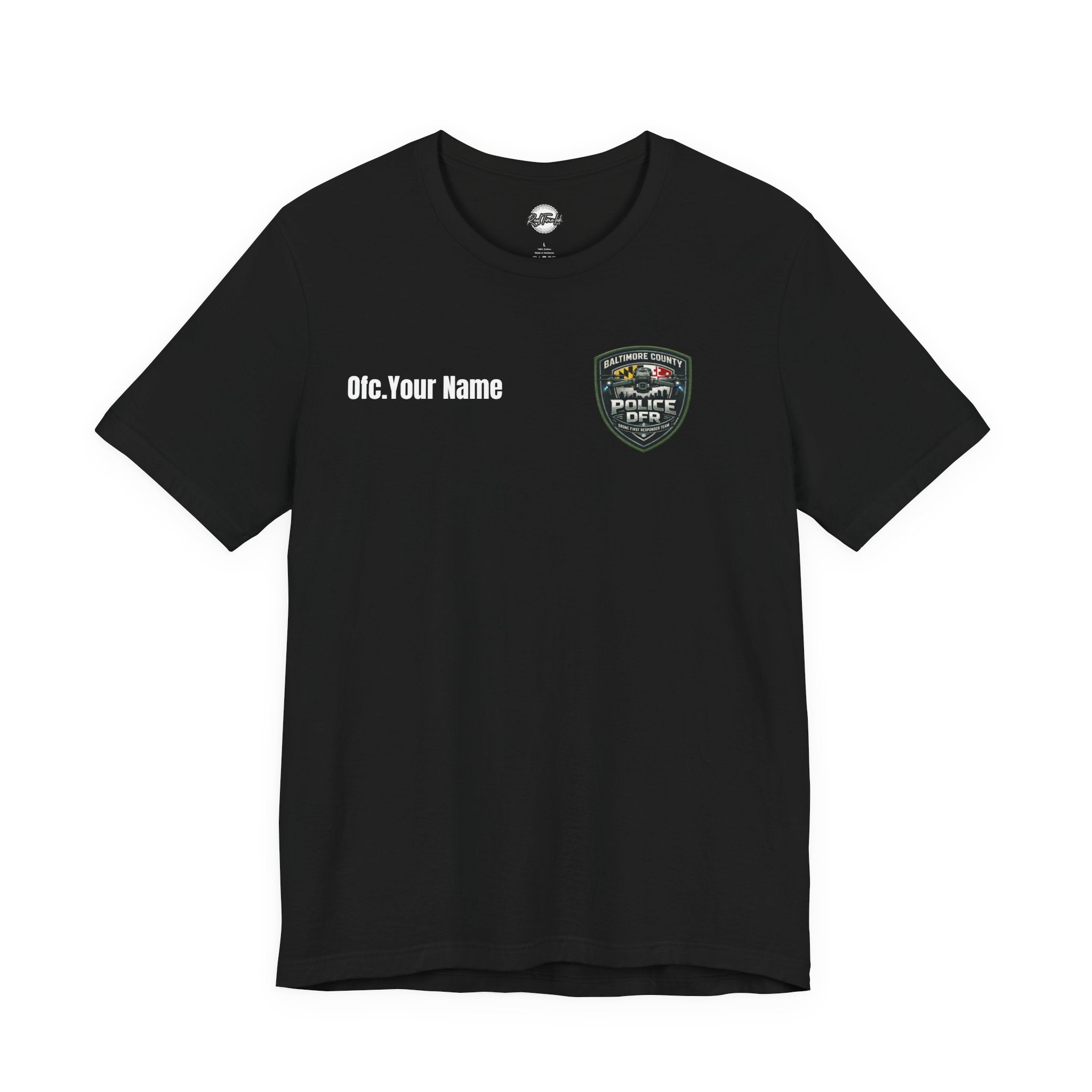 Police D.F.R. Baltimore County T-Shirt — Law Enforcement Support Tee