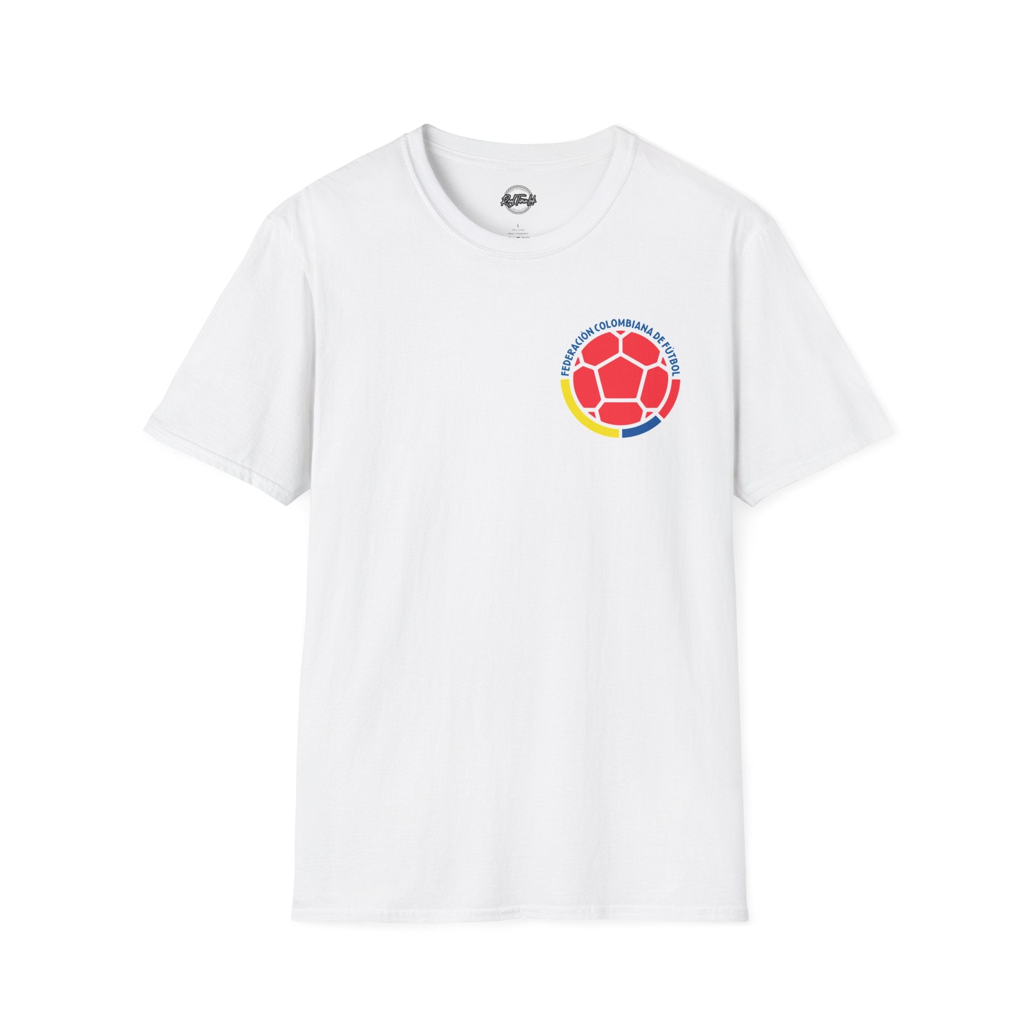 T-Shirt — Colombian Football Emblem Tee (Federación Colombiana de Fútbol)