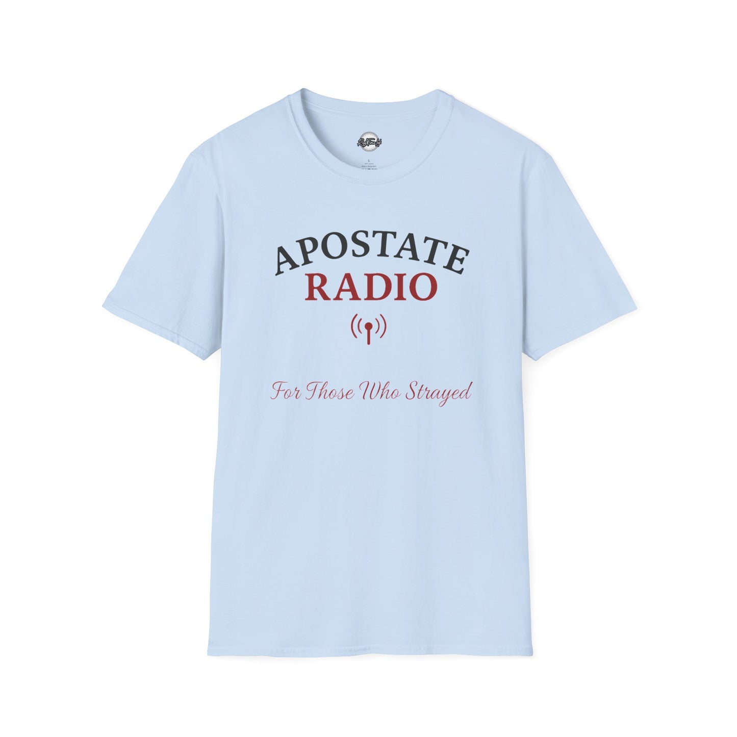 Apostate Radio T-Shirt - Unisex Softstyle Tee for Free Spirits