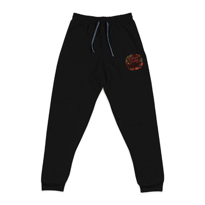 Cozy Embroidered Unisex Joggers | Stylish Comfort for Everyone, Casual Wear, Gifts for Friends, Holiday Loungewear, Relaxed Fit Pants