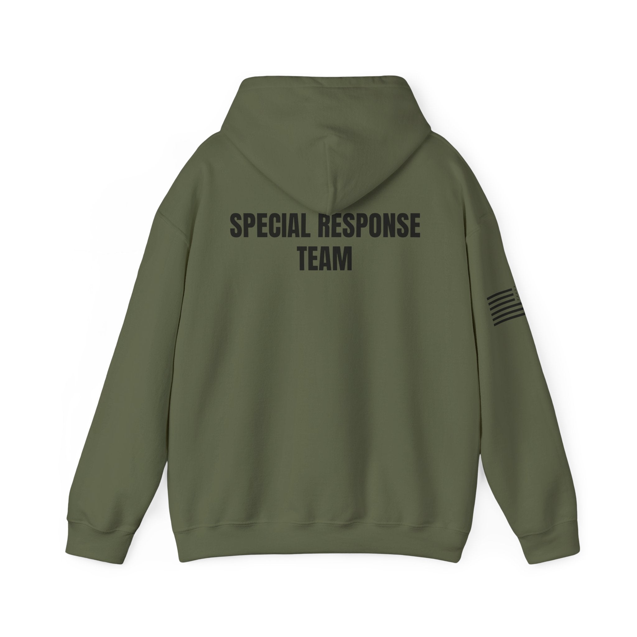 Level 2 SRT Hoodie — Tactical Unit Badge Pullover