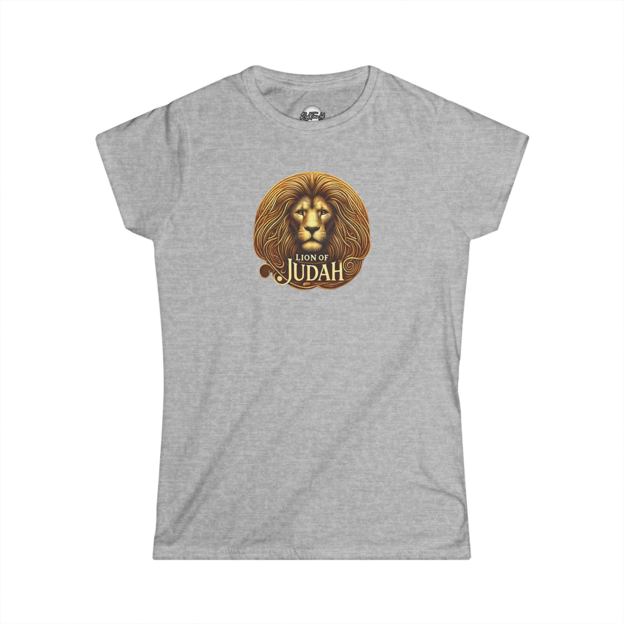 Lion of Judah Women's Softstyle Tee - Faith-Inspired Graphic T-Shirt