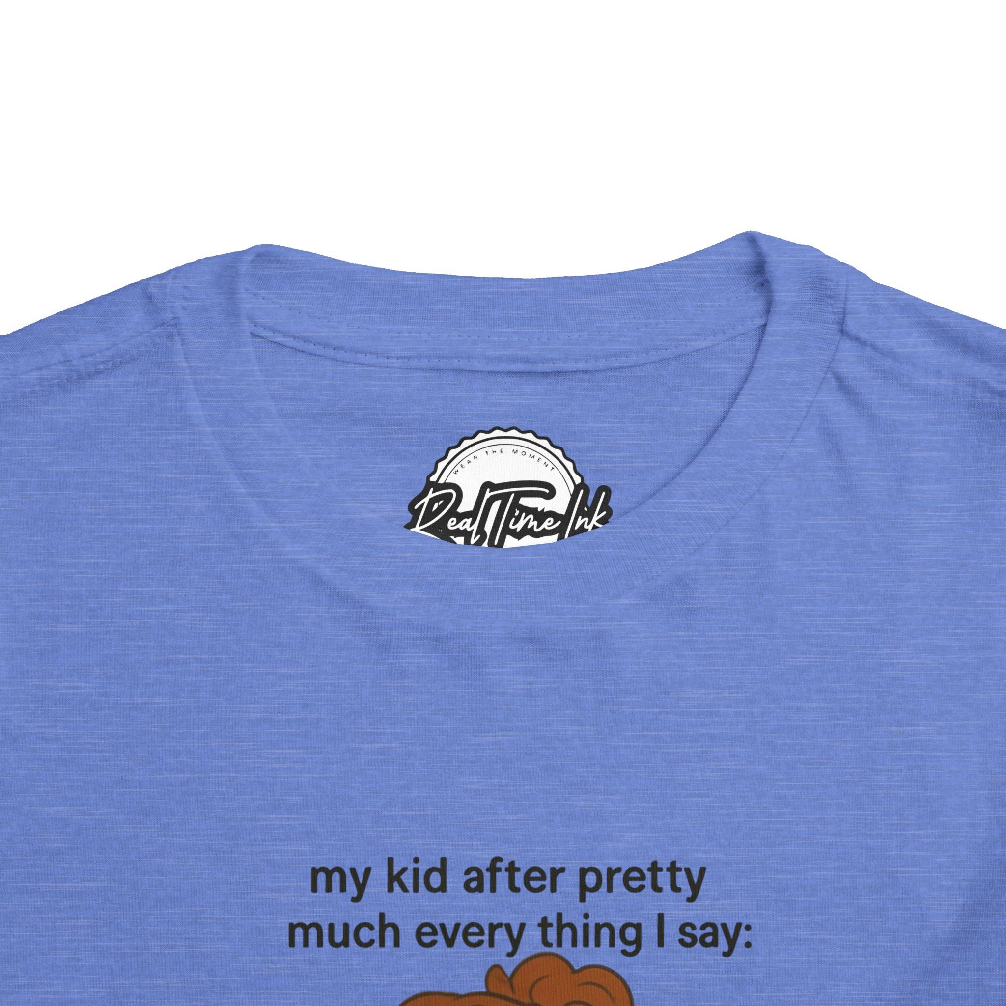 Whimsical Toddler Tee - "WHHHAAATTT??" Fun Kids T-Shirt, Playful Gift, Birthday, Everyday Wear, Humor Clothing