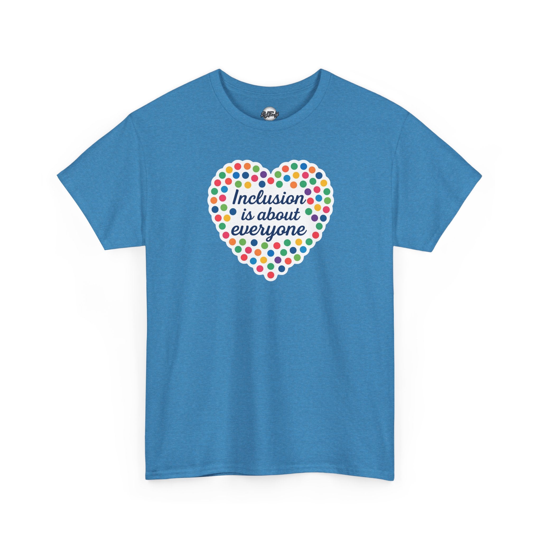 Inclusion is About Everyone Unisex Heavy Cotton Tee - Celebrate Diversity