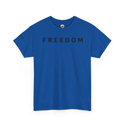 Freedom Gal 5:13 Unisex Heavy Cotton Tee, Casual Graphic T-Shirt, Comfortable Everyday Wear, Inspirational Gift, Freedom Clothing