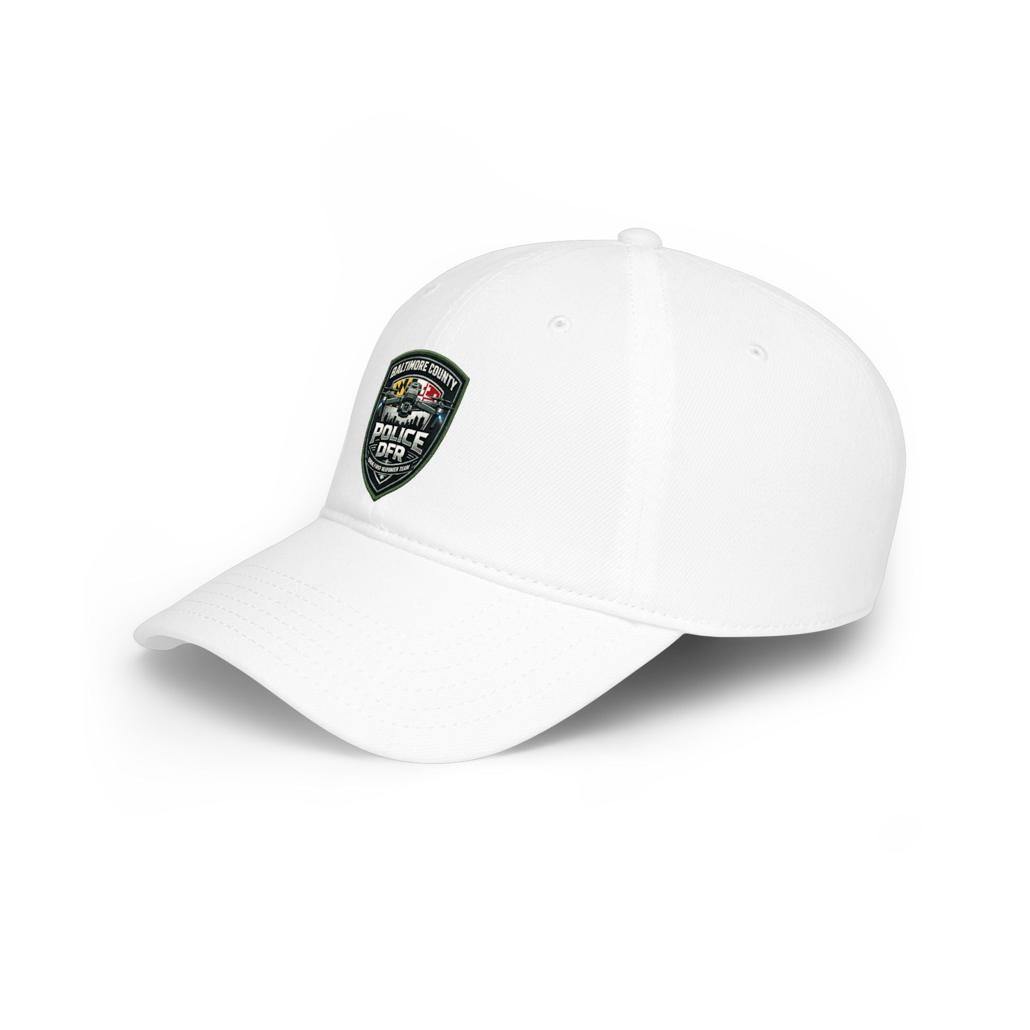 Baltimore County. Low Profile Baseball Cap — Patch Dad Hat