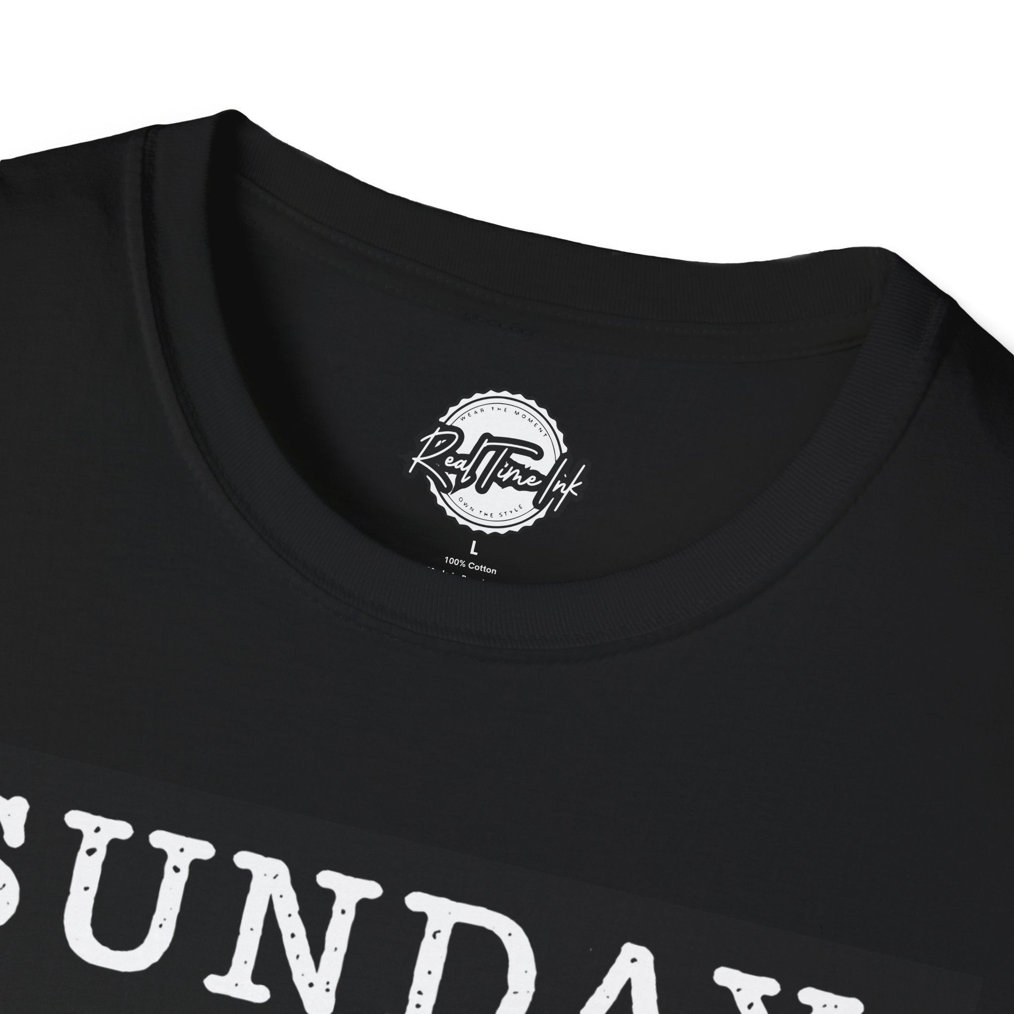 Sunday Graphic T-Shirt — Minimalist Weekend Tee