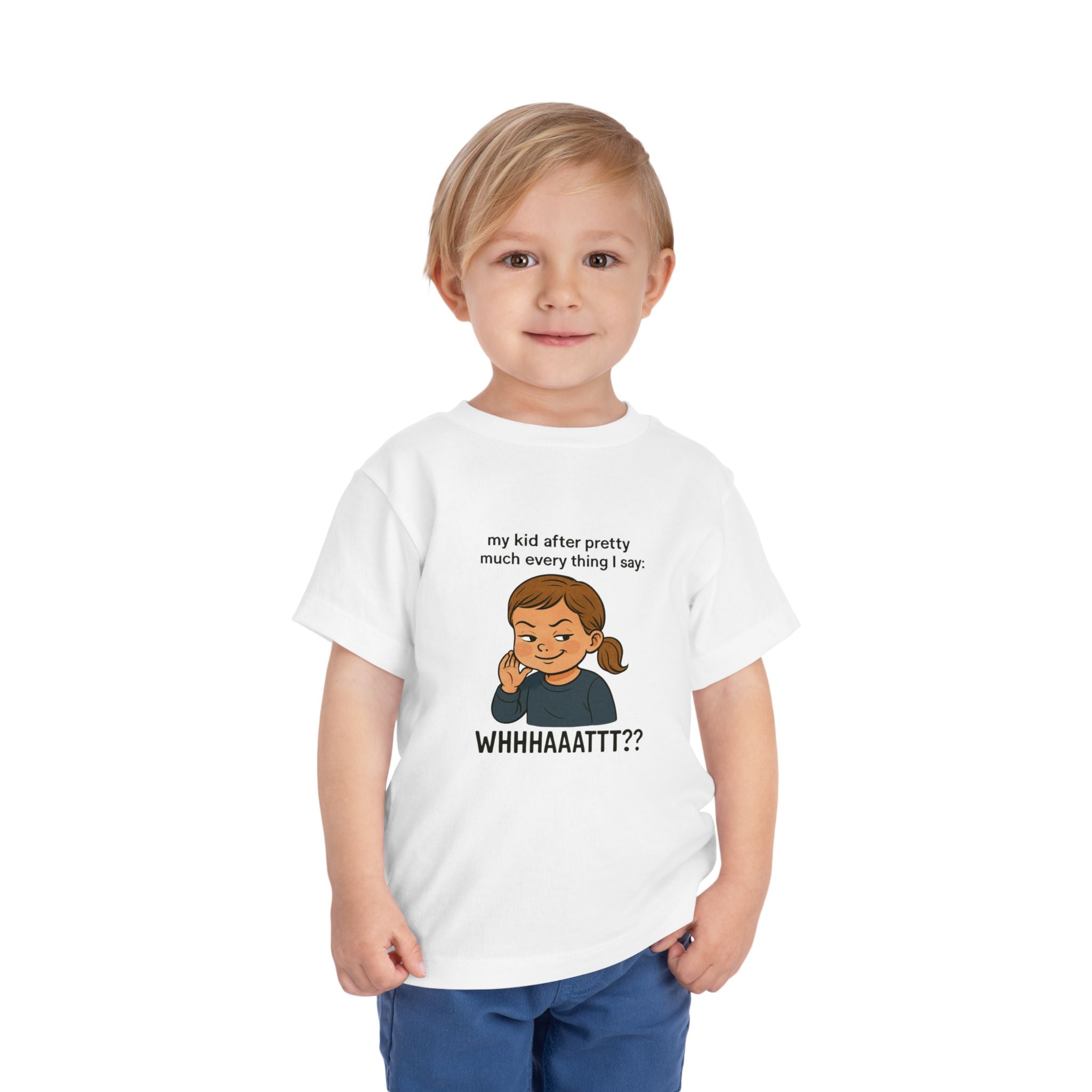 Whimsical Toddler Tee - My Kid After Pretty Much Everything, Funny Kids Shirt, Gift for Parents, Everyday Wear, Kids Humor Clothing
