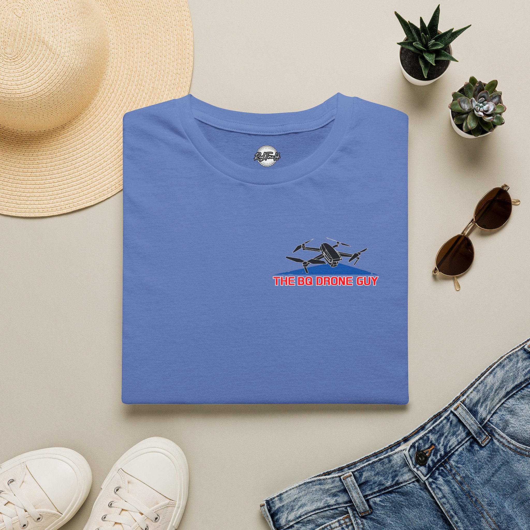 The BQ Drone Guy Logo Tee