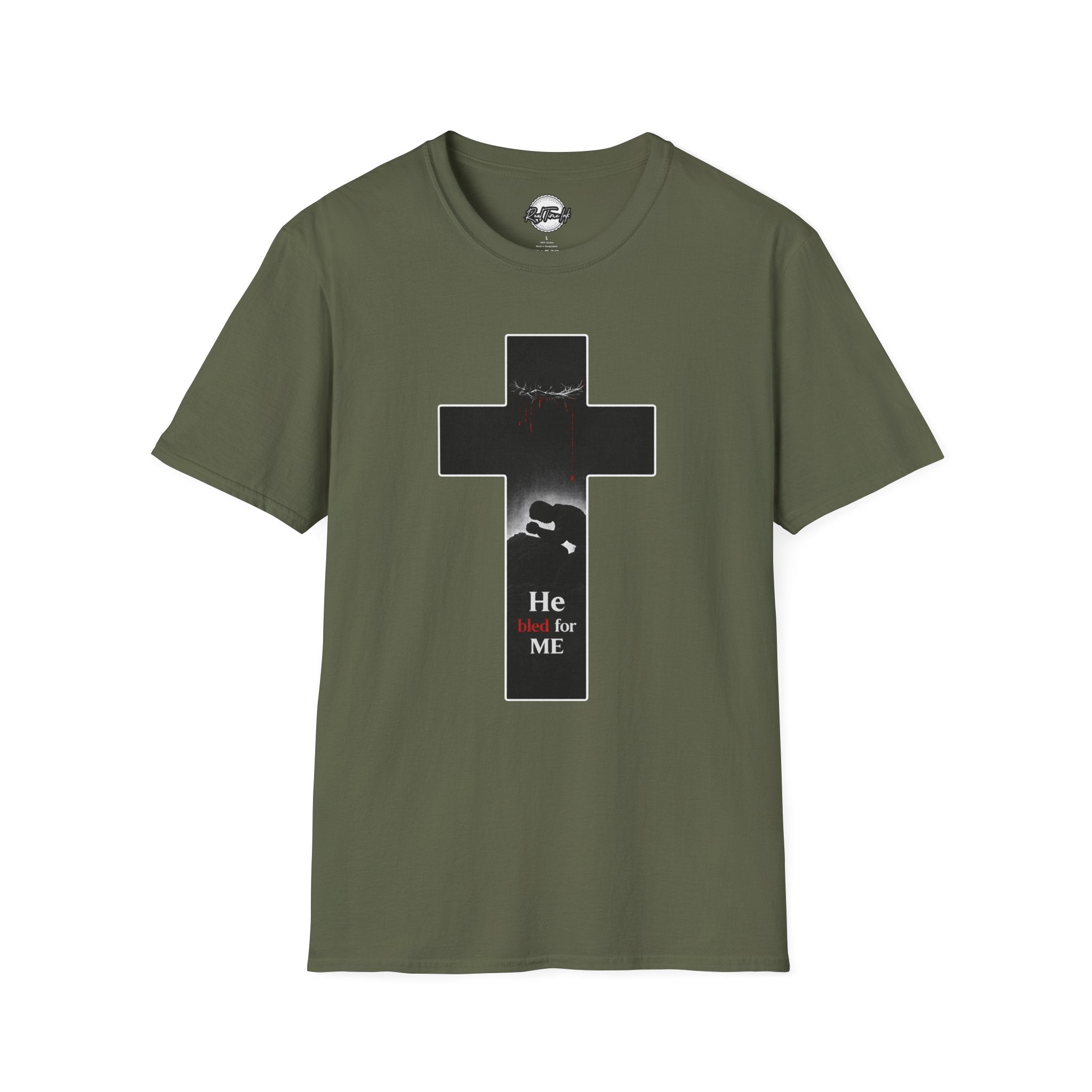 He Bled For Me Christian T-Shirt