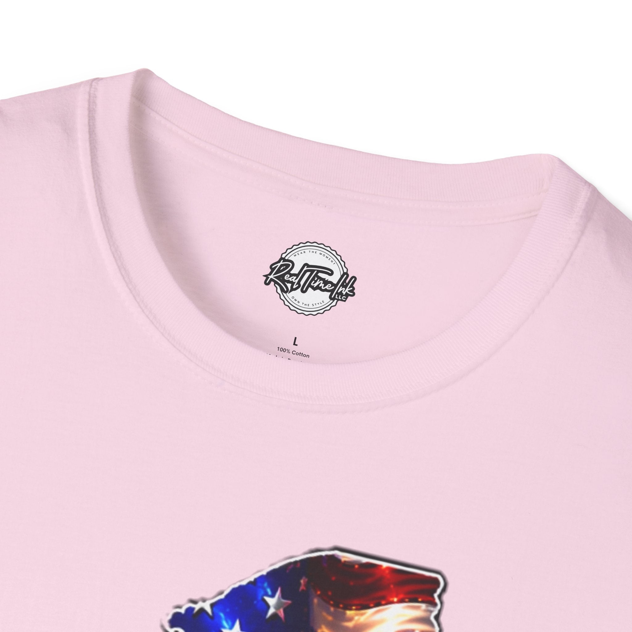 Patriotic New York State T-Shirt - American Flag Eagle Graphic