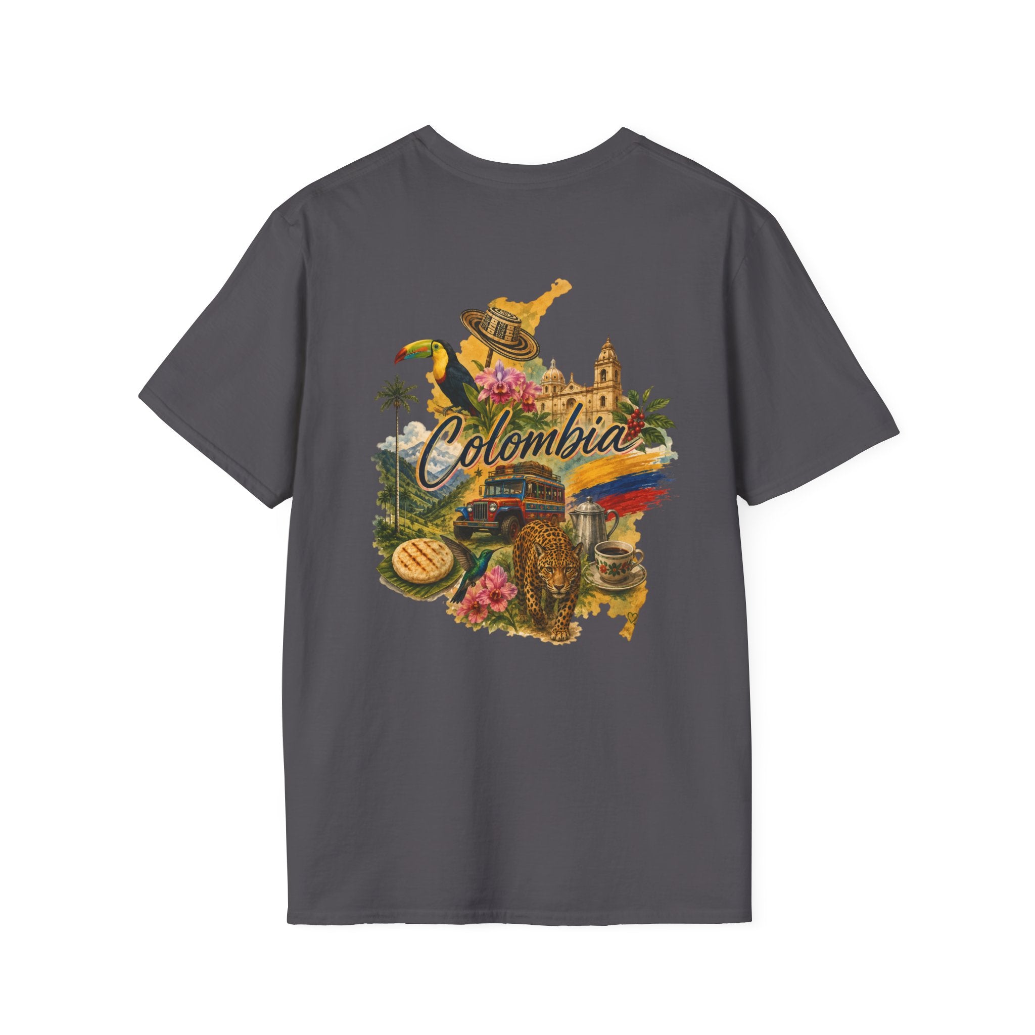 T-Shirt — Colombian Football Emblem Tee (Federación Colombiana de Fútbol)