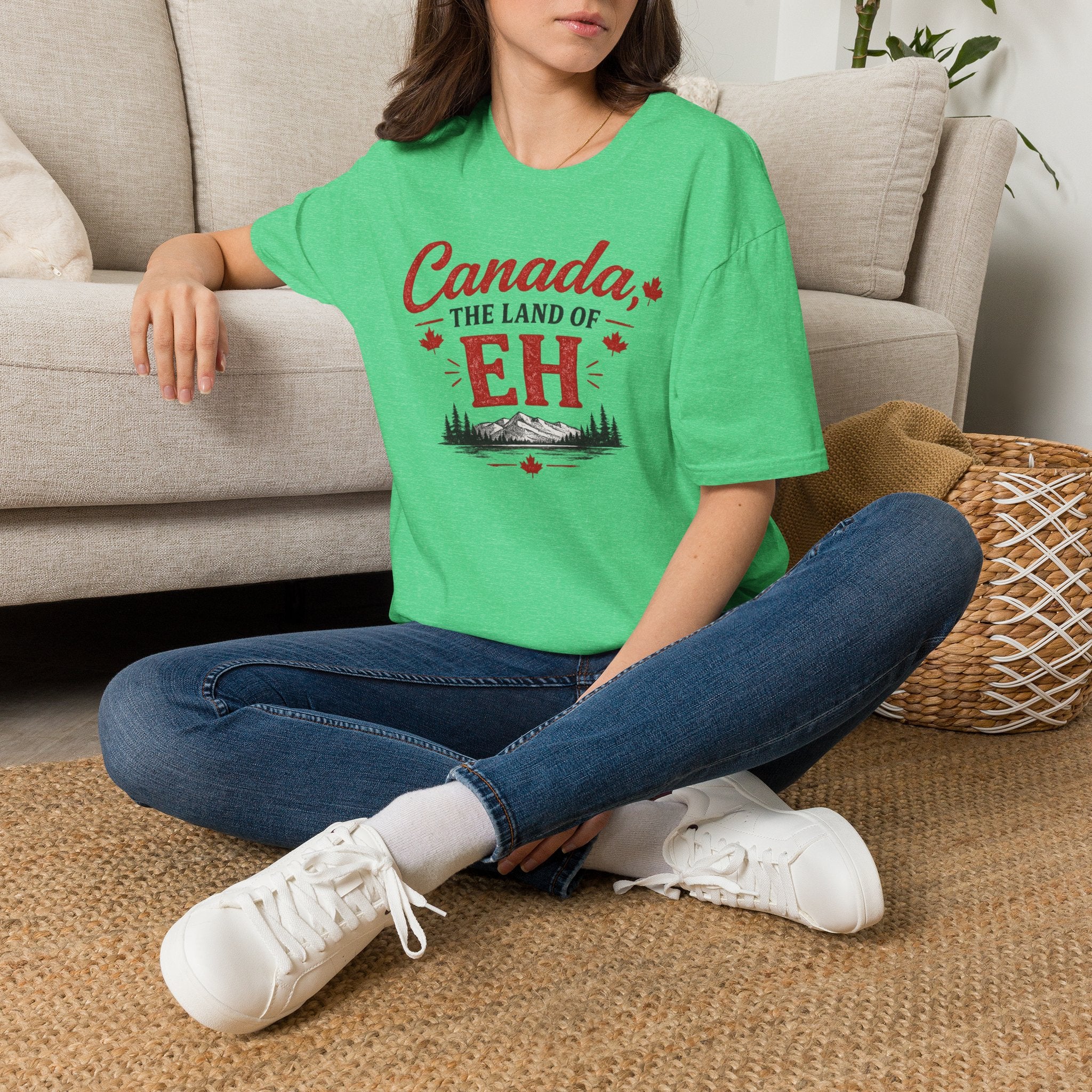 Canada The Land of EH T-Shirt — Funny Canadian Pride Tee