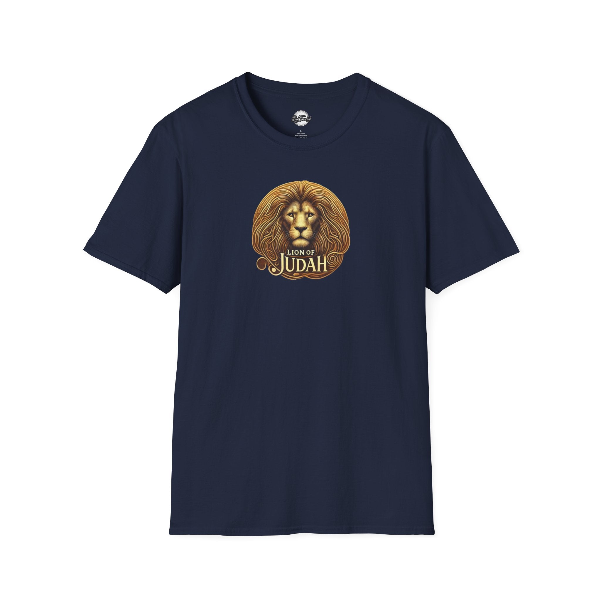 Lion of Judah Unisex Softstyle T-Shirt - Spiritual and Inspirational Apparel