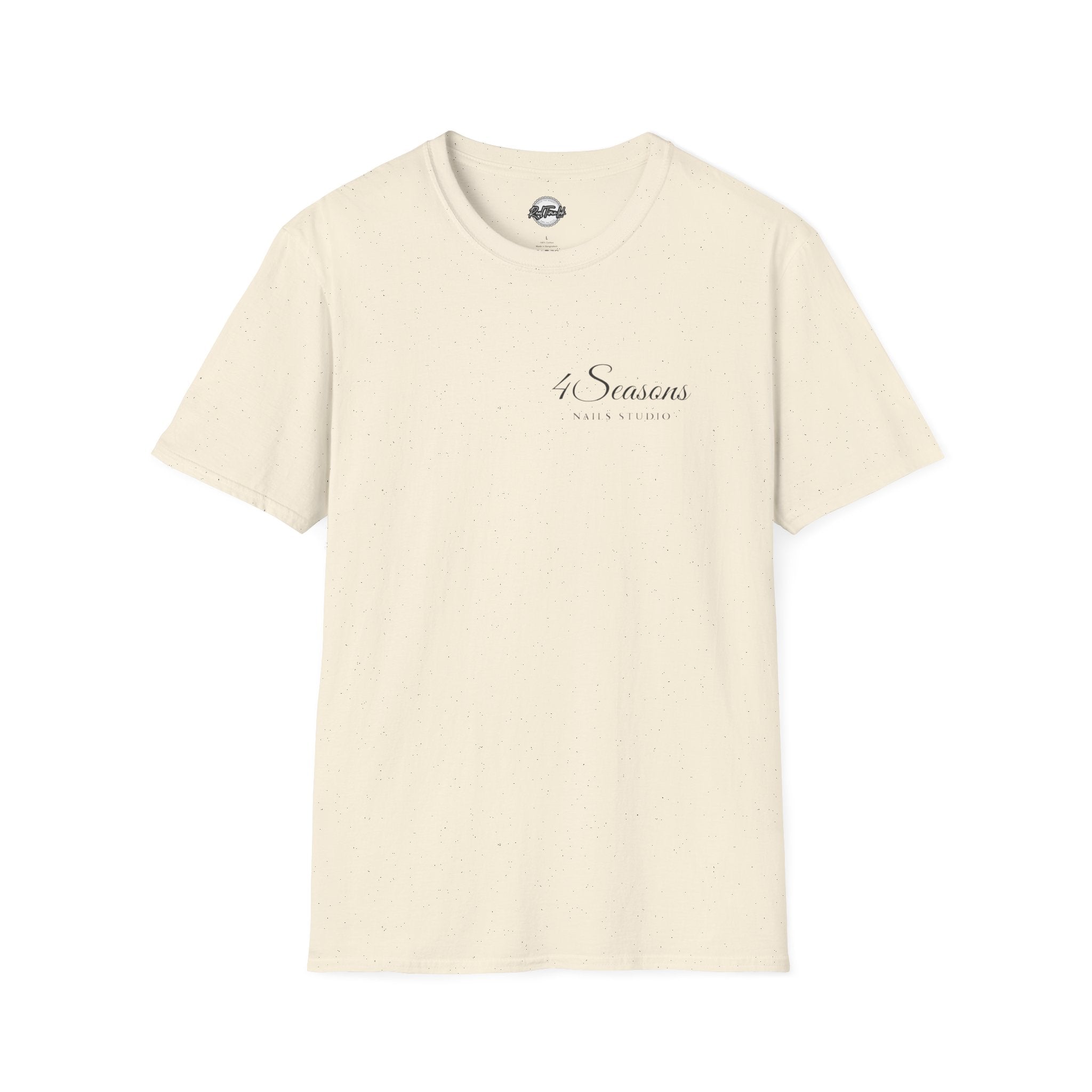 4 Seasons Nail Studio T-Shirt — Minimal Nail Salon Graphic Tee