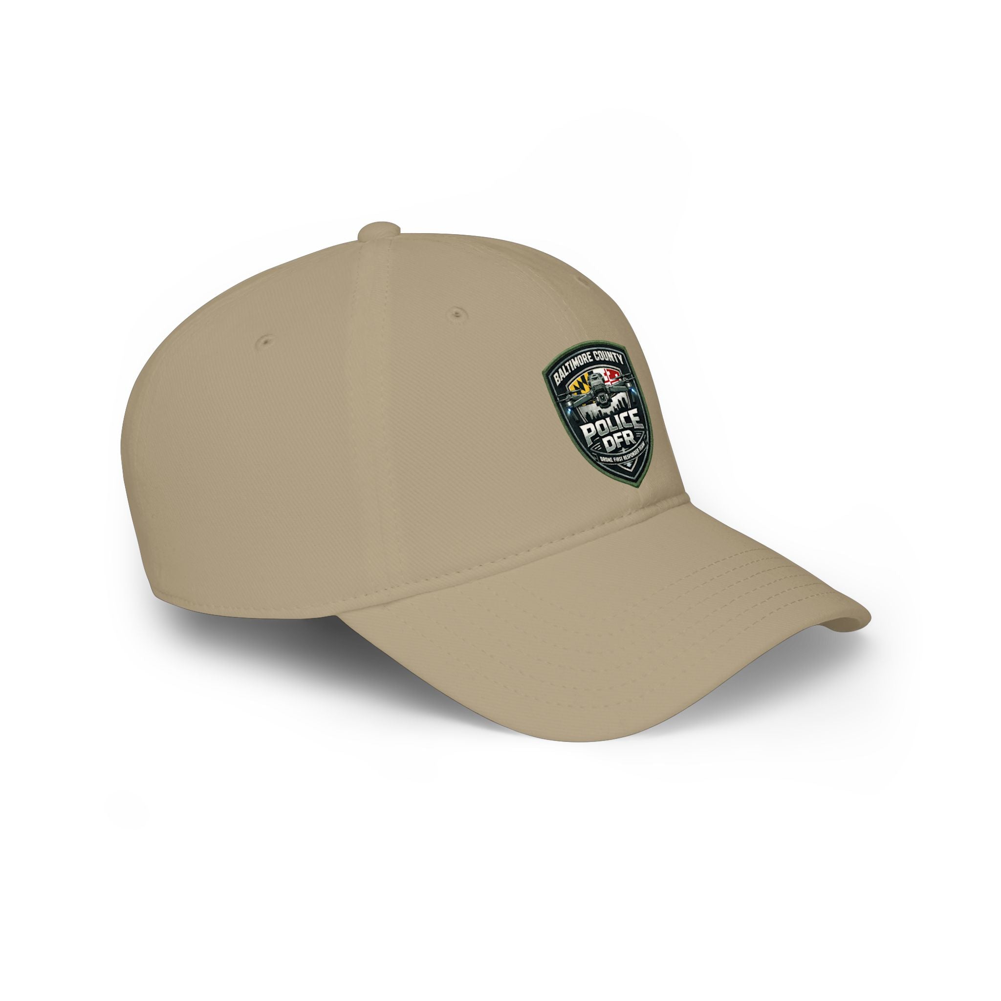 Baltimore County. Low Profile Baseball Cap — Patch Dad Hat