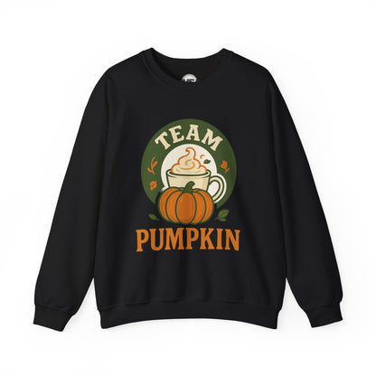 Crewneck Sweatshirt - Team Pumpkin Halloween Fall Design