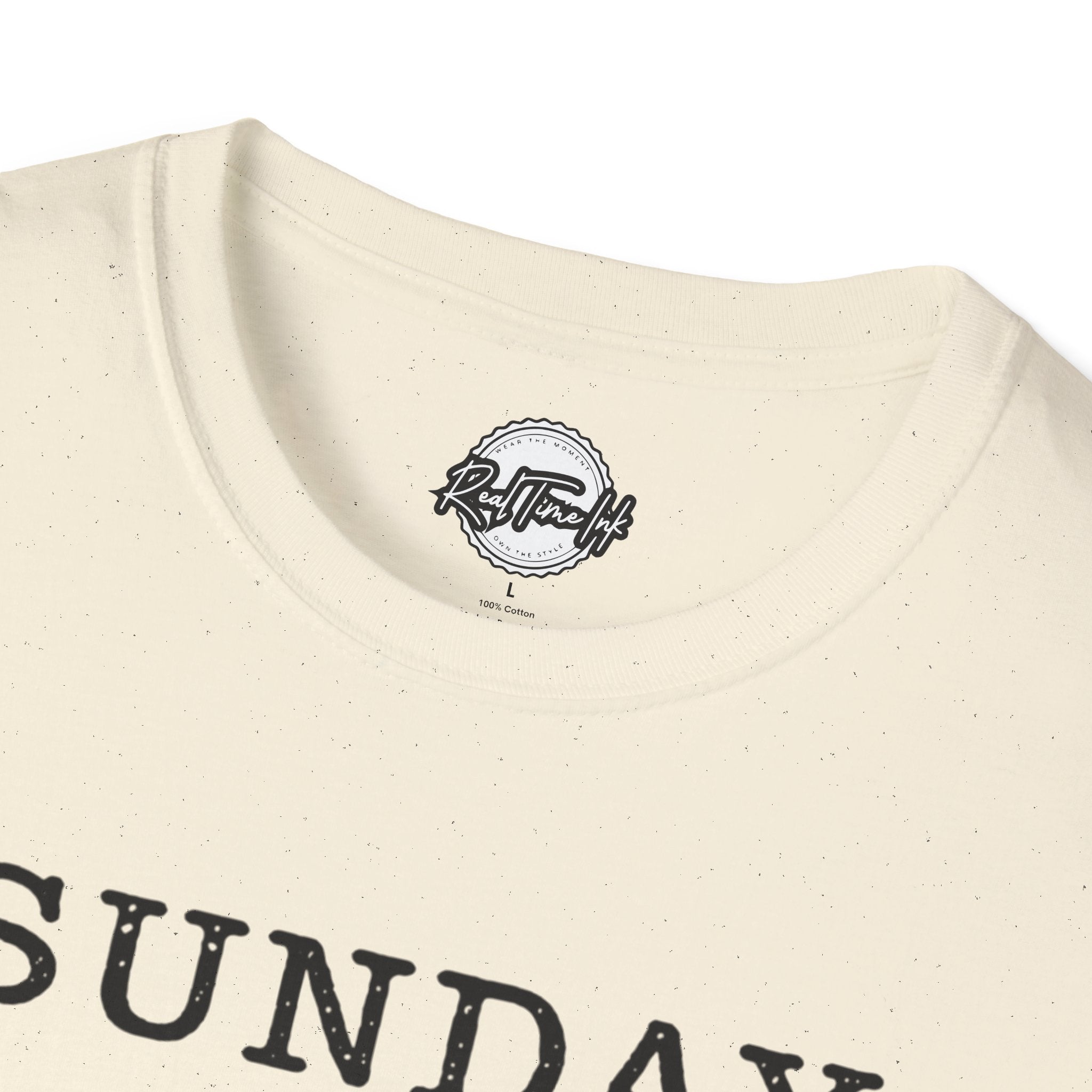 Sunday Graphic T-Shirt — Minimalist Weekend Tee