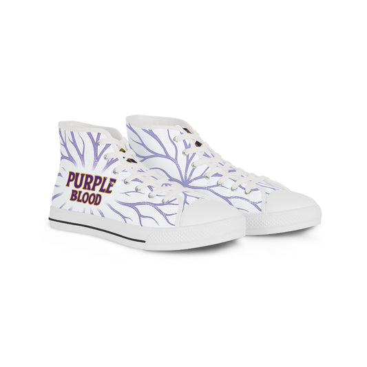 Sneakers Purple Blood Men's High Top