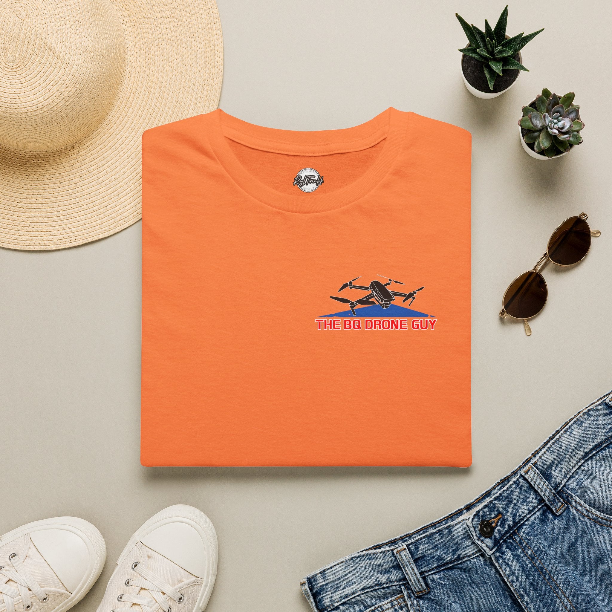 The BQ Drone Guy Logo Tee