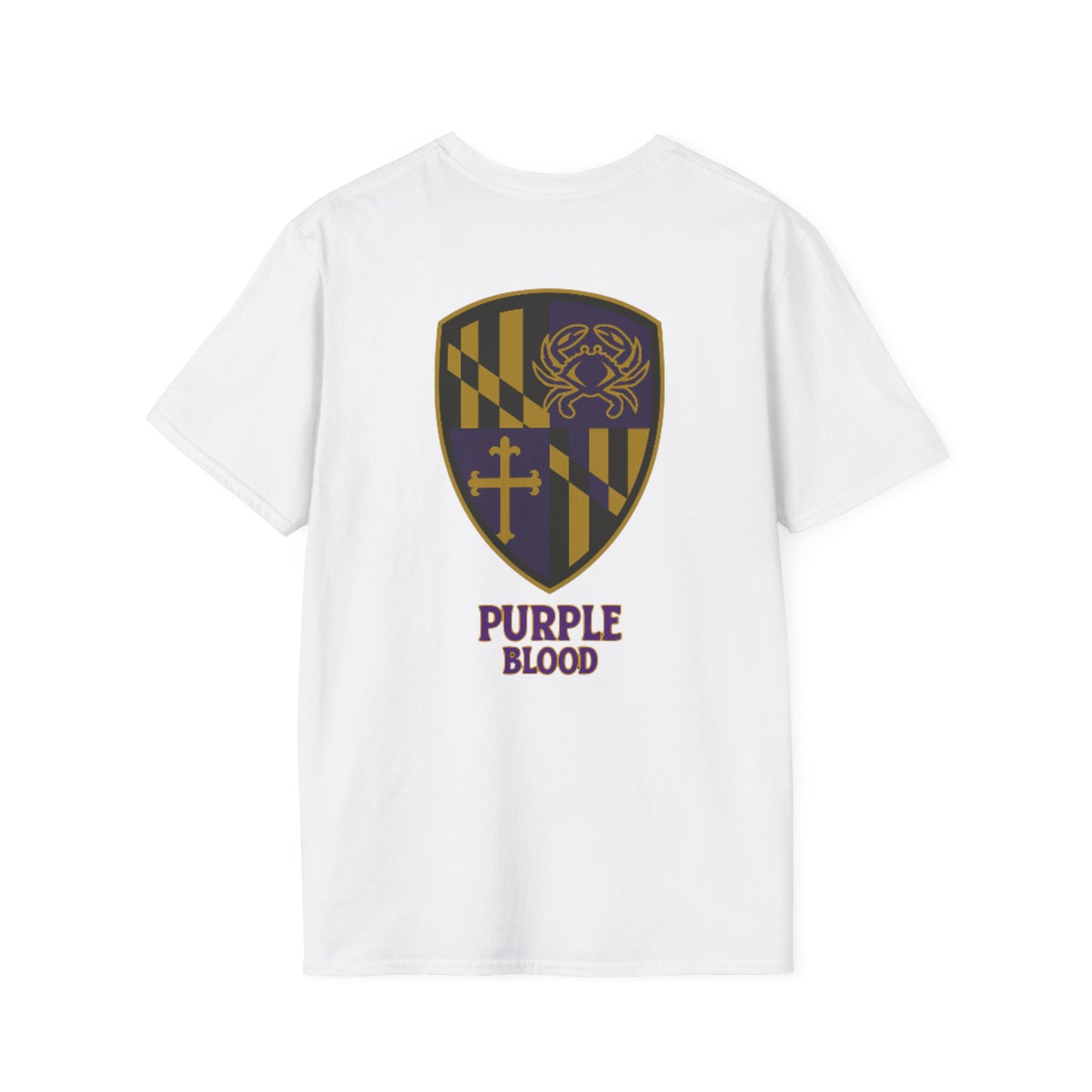 Purple Baltimore Unisex T-Shirt - Baltimore Purple Blood Design
