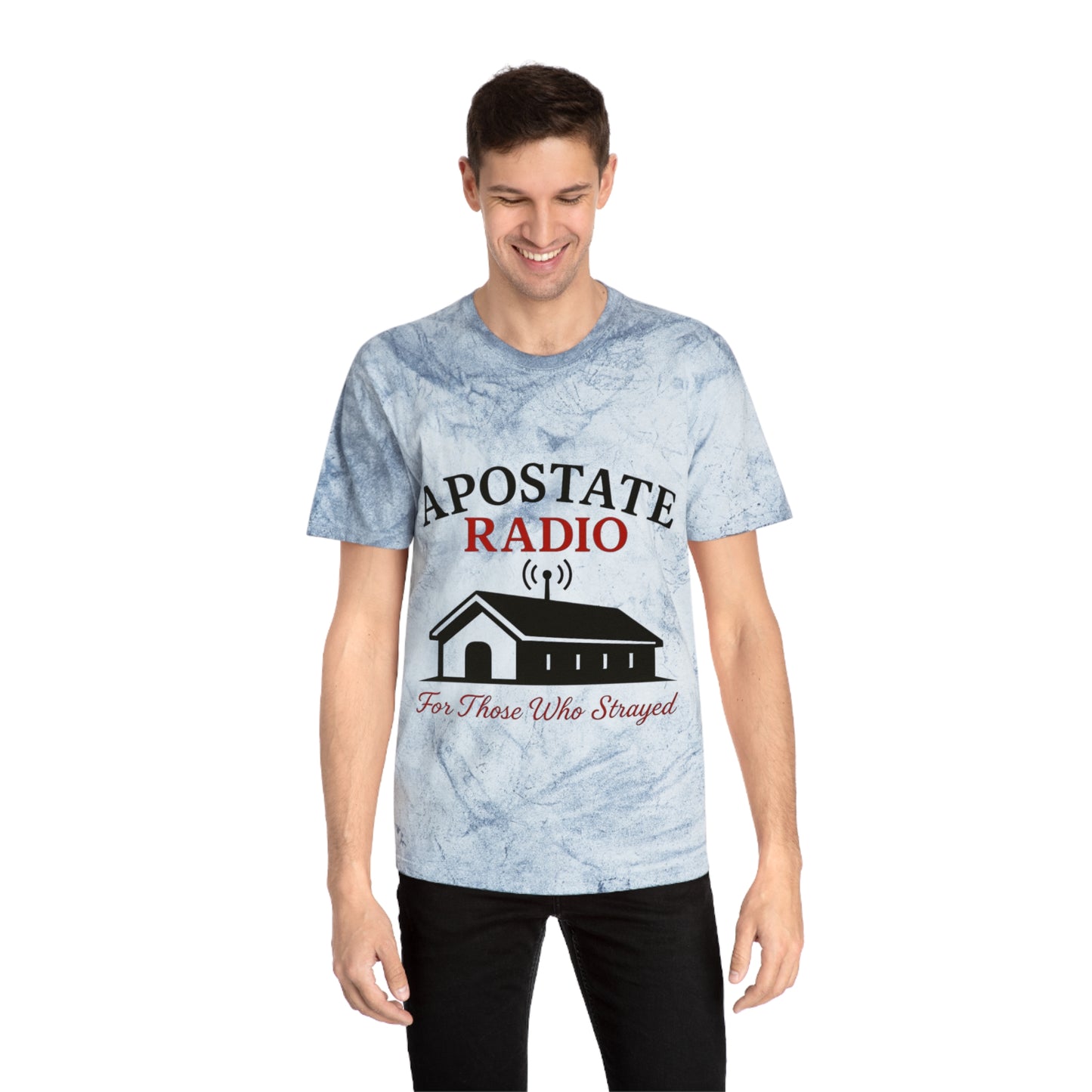 Apostate Radio Unisex Color Blast T-Shirt - For Those Who Stayed