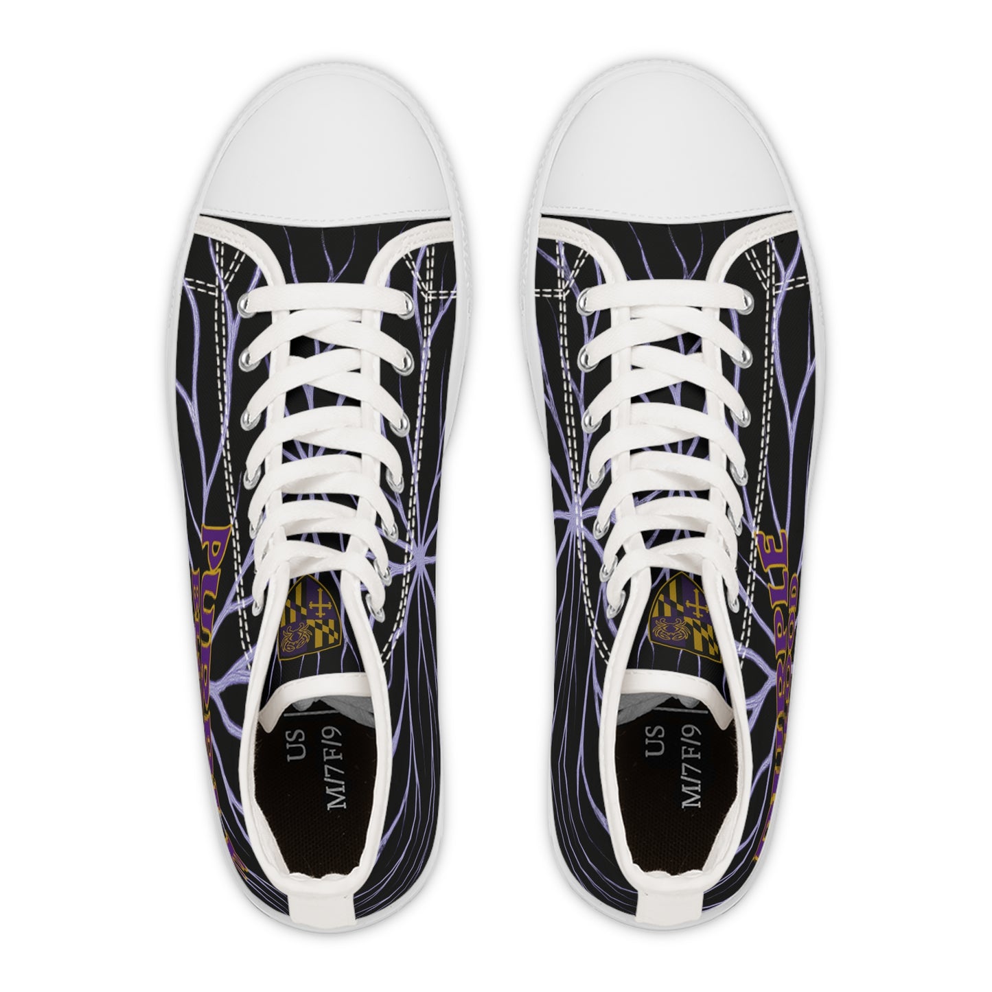 Copy of Sneakers Purple Blood Women's High Top