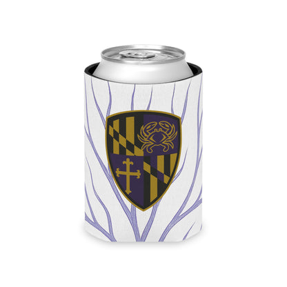 Purple Blood Can Cooler | Maryland Pride Beverage Holder, Coolie for Parties, Barbecue, and Celebrations
