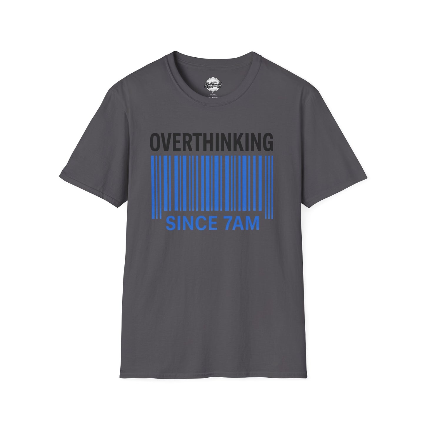 Unisex Overthinking T-Shirt, Humorous Tee, Perfect Gift for Mental Health Awareness, Casual Wear, Funny Graphic Shirt