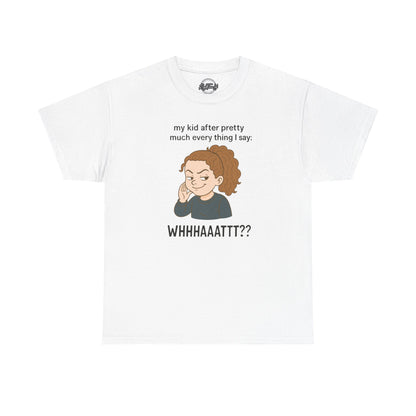 Funny Parenting Quote Tee, Unisex Cotton T-Shirt, Gift for Moms, Mom Life Apparel, Humor Shirt for Parents