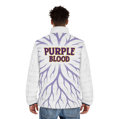 Men's Jacket - Purple Blood Design