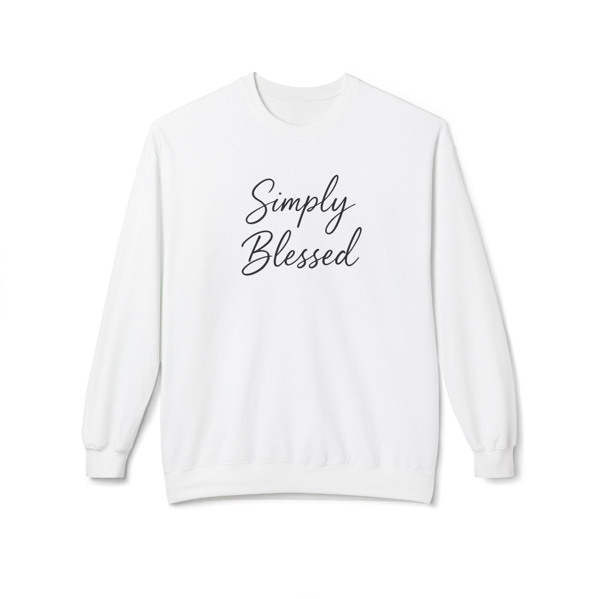 Simply Blessed Unisex Crewneck Sweatshirt