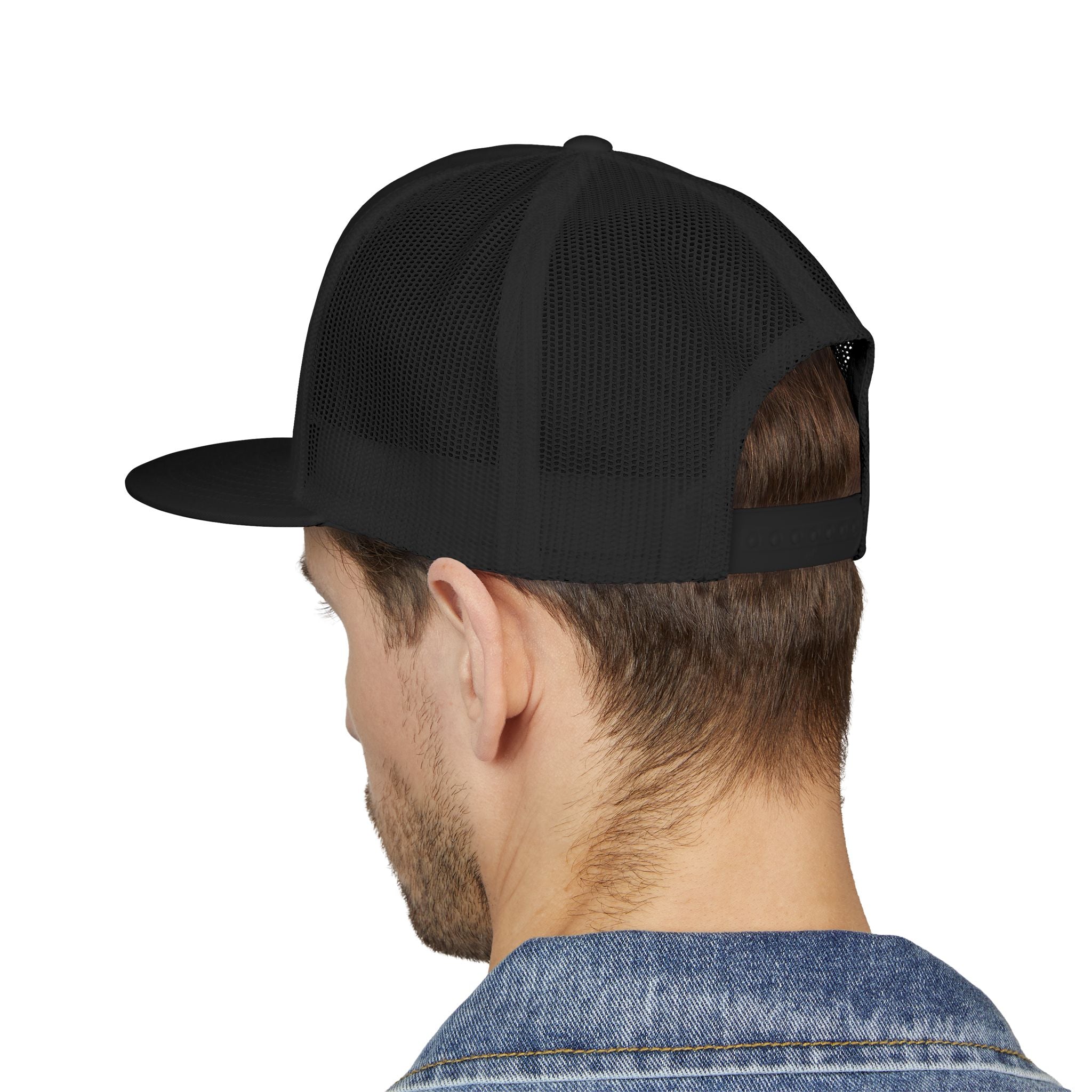 GALVINELL’S Trucker Cap — Embroidered Surf Logo Snapback