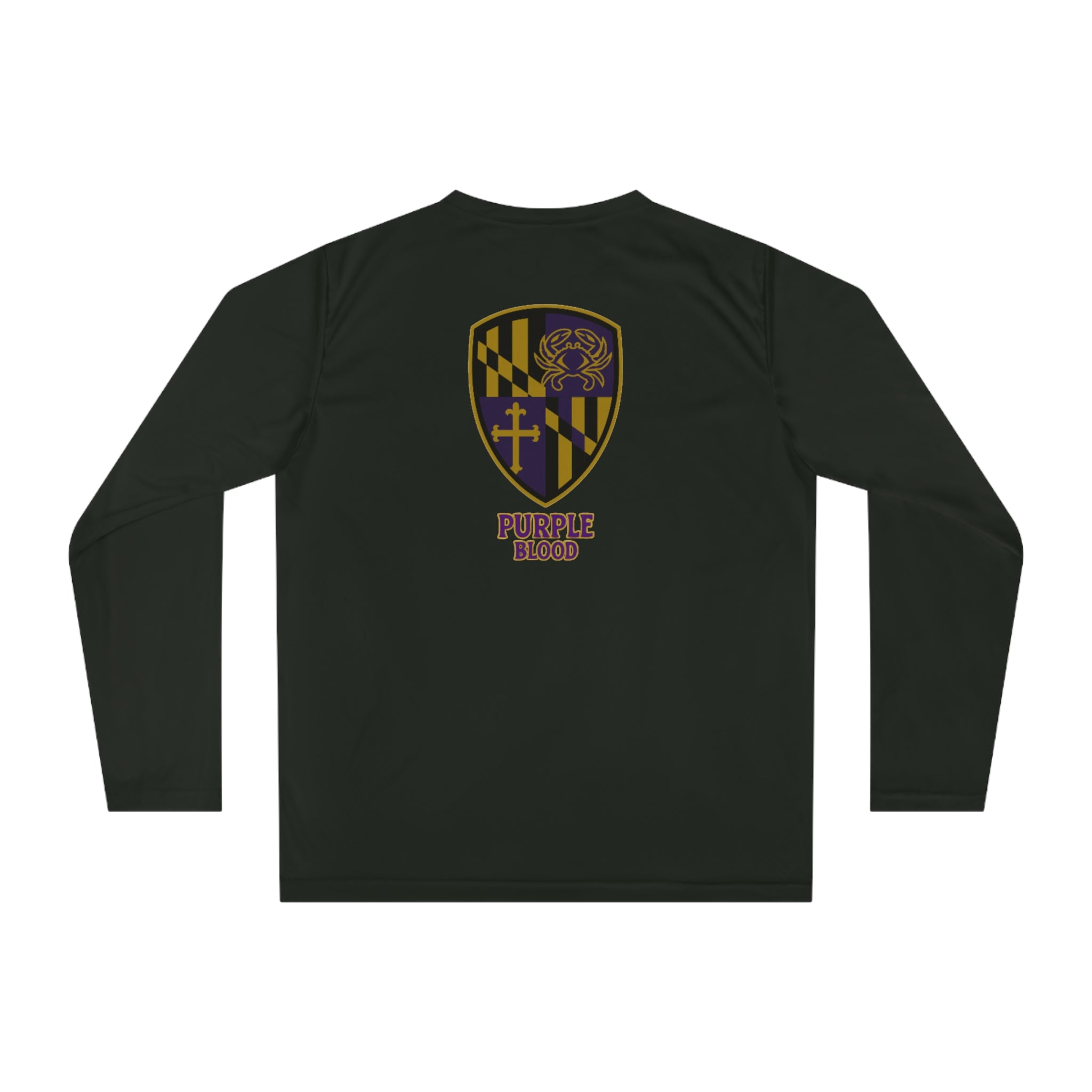 Long Sleeve Shirt - Purple Blood Design
