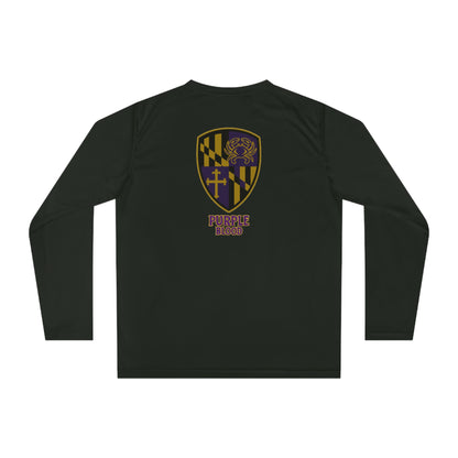 Long Sleeve Shirt - Purple Blood Design