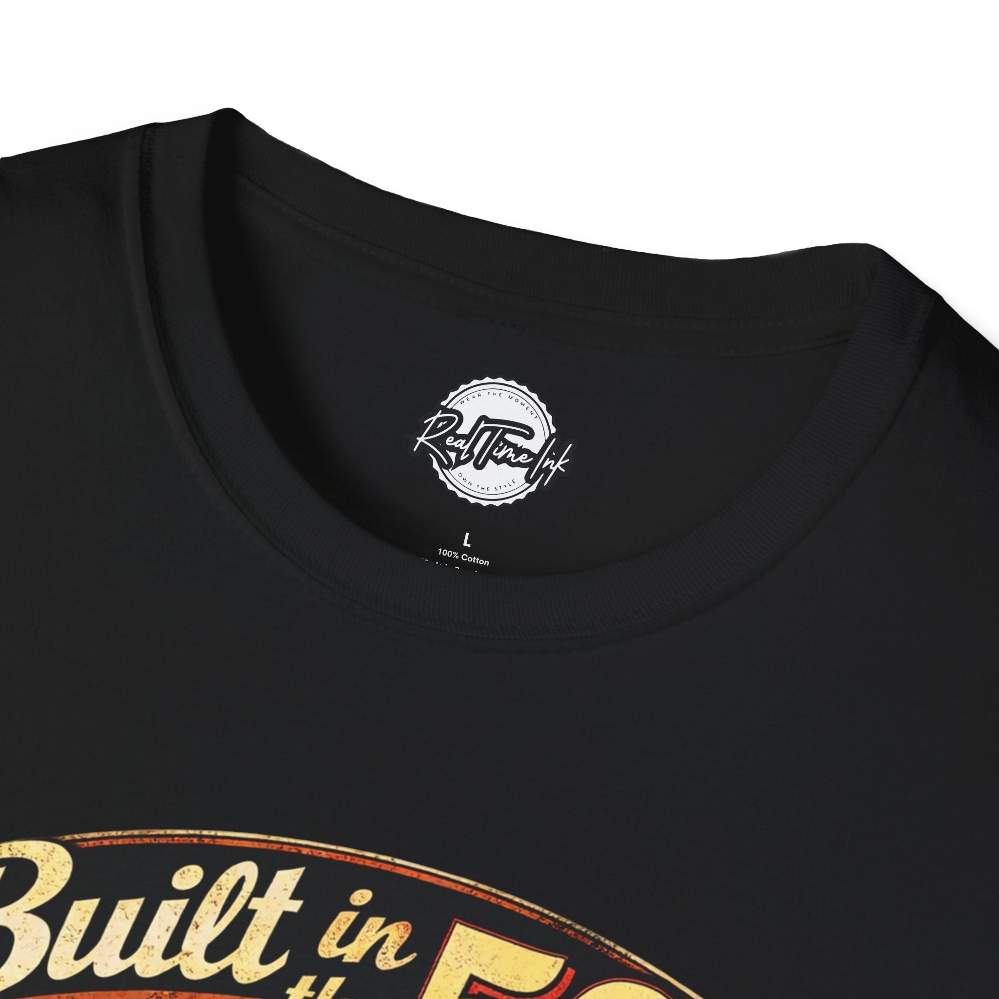 Built in the 50s Vintage Car T-Shirt – "God's Original Design Unrestored" Retro Classic Tee