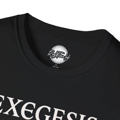 Biblical Studies T-Shirt | Exegesis & Eisegesis Shirt for Theology Lovers, Gift for Students, Religious Occasion Apparel