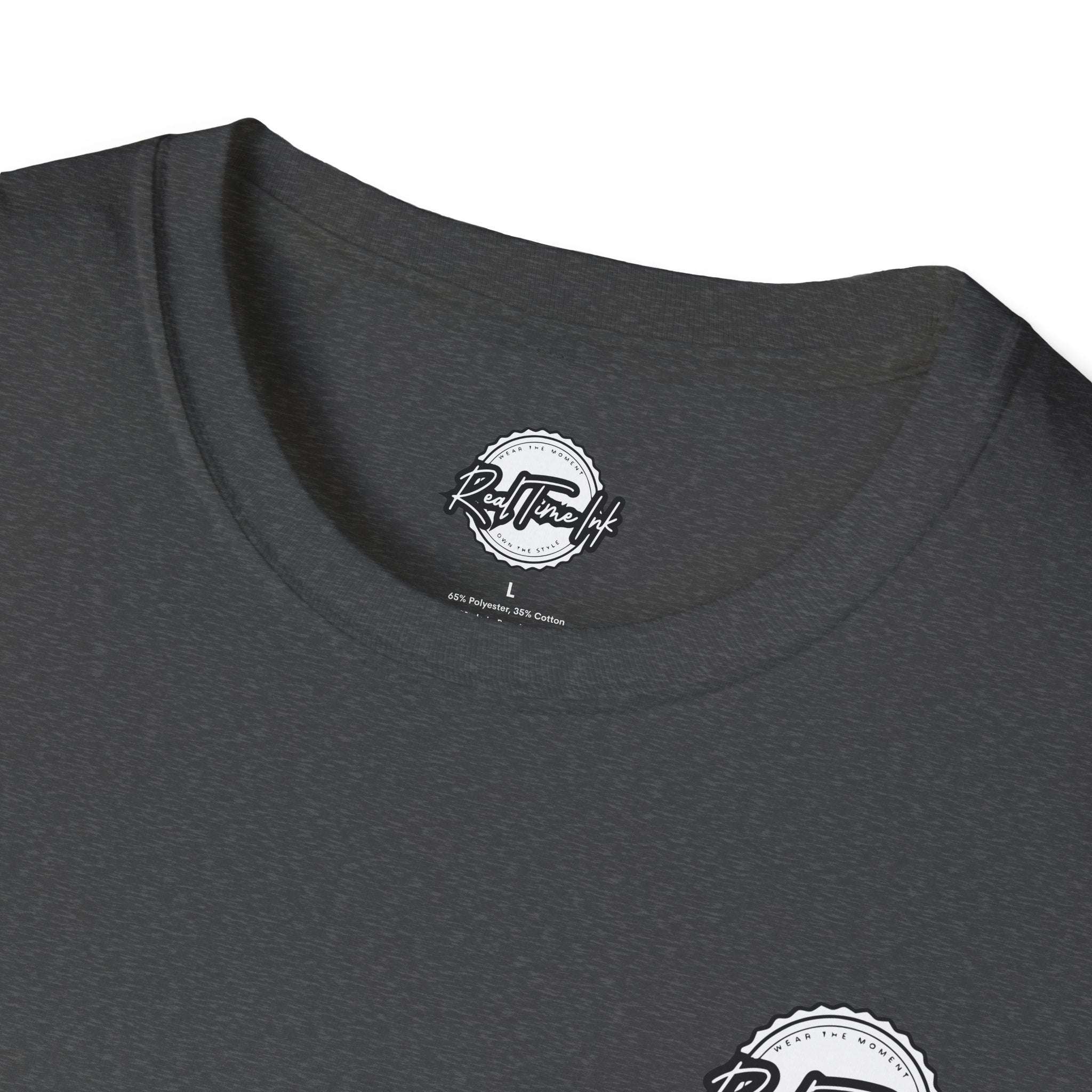 RealTimeInk Graphic T-Shirt — Modern Tech Logo Tee