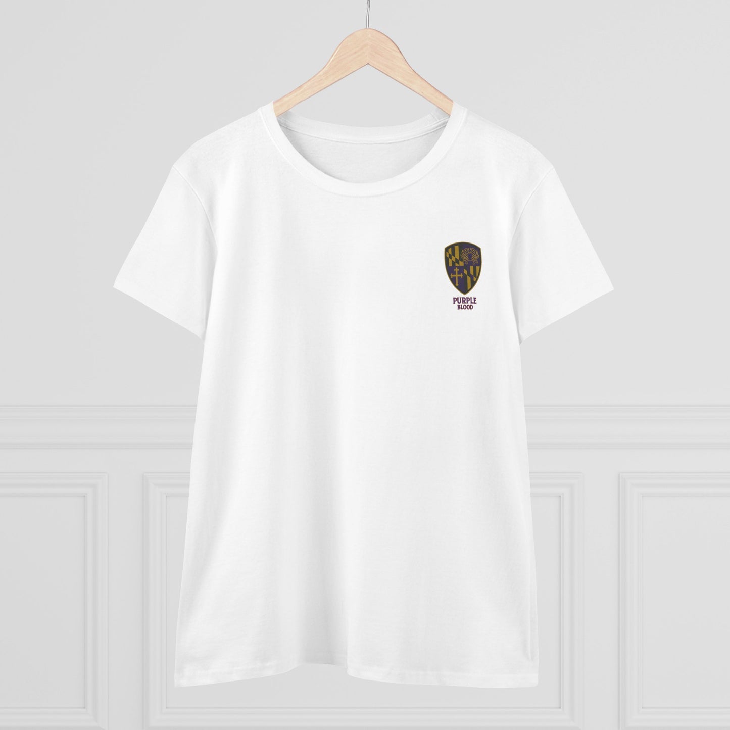 Women's Tee - Purple Blood Design