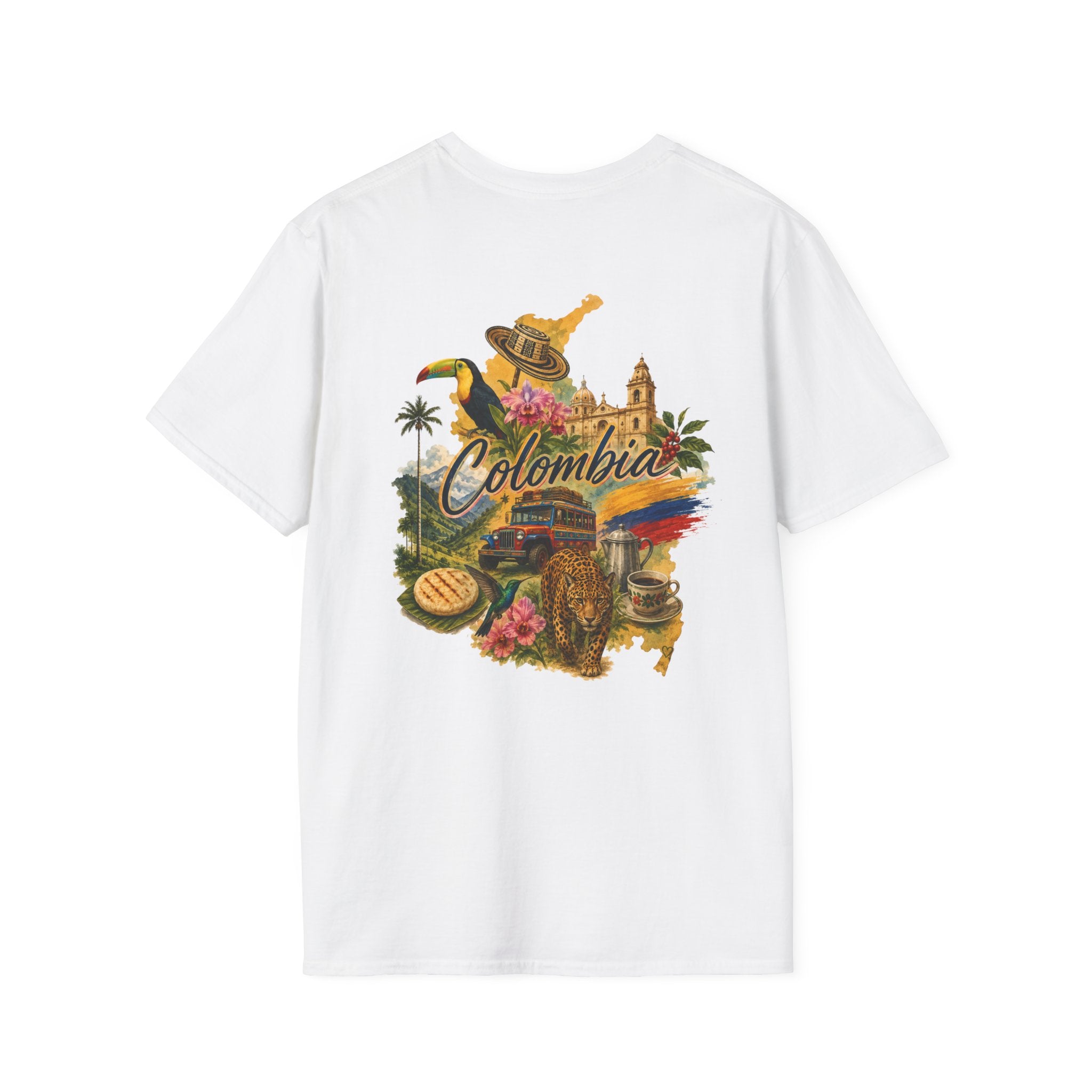 T-Shirt — Colombian Football Emblem Tee (Federación Colombiana de Fútbol)