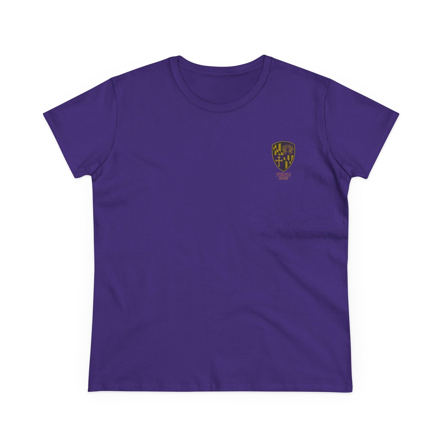 Women's Tee - Purple Blood Design