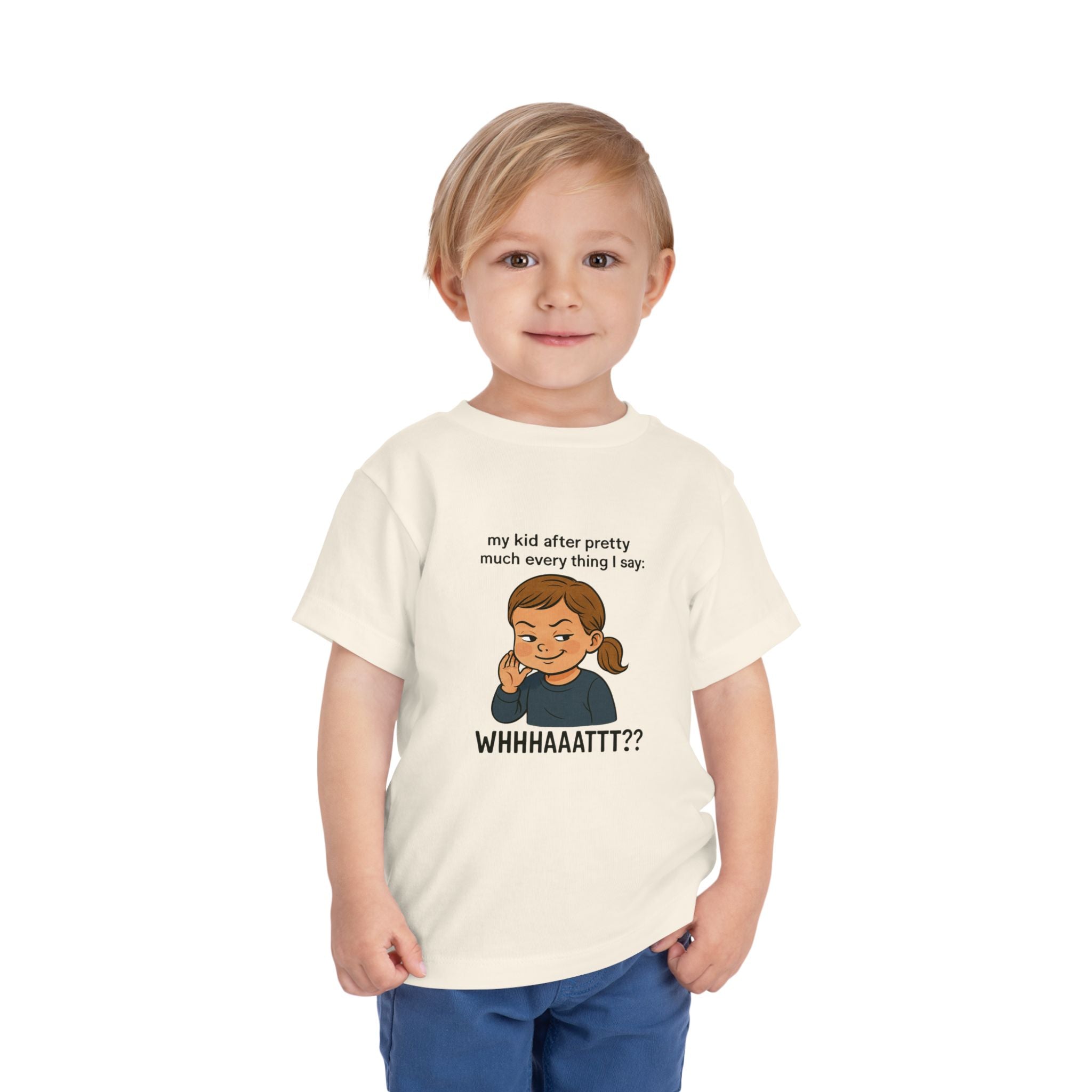 Whimsical Toddler Tee - My Kid After Pretty Much Everything, Funny Kids Shirt, Gift for Parents, Everyday Wear, Kids Humor Clothing