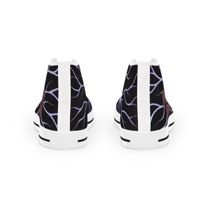 Copy of High Top Sneakers Purple Blood Design