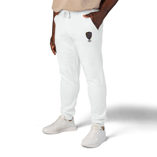 Embroidered Unisex Sweatpants - Purple Blood Design