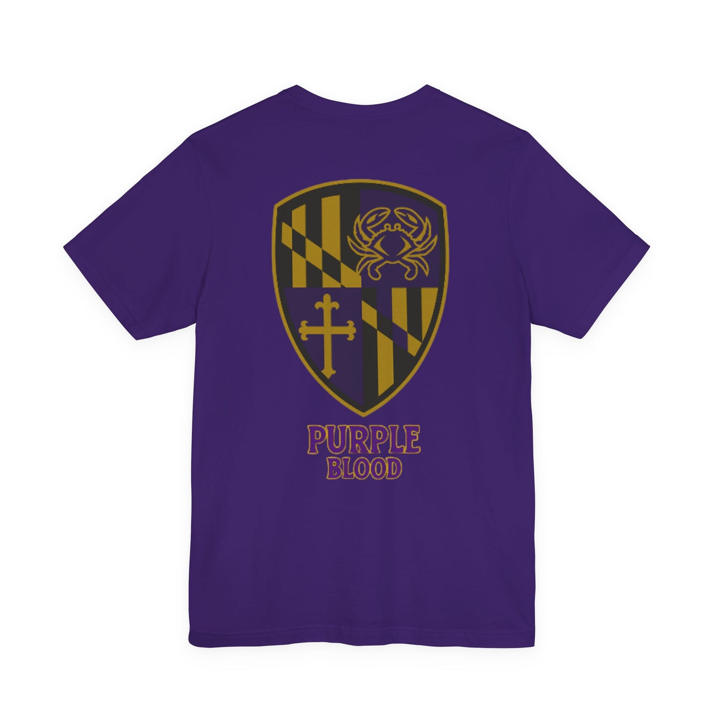 T-Shirt - Baltimore Purple Blood Unisex Jersey Short Sleeve Tee